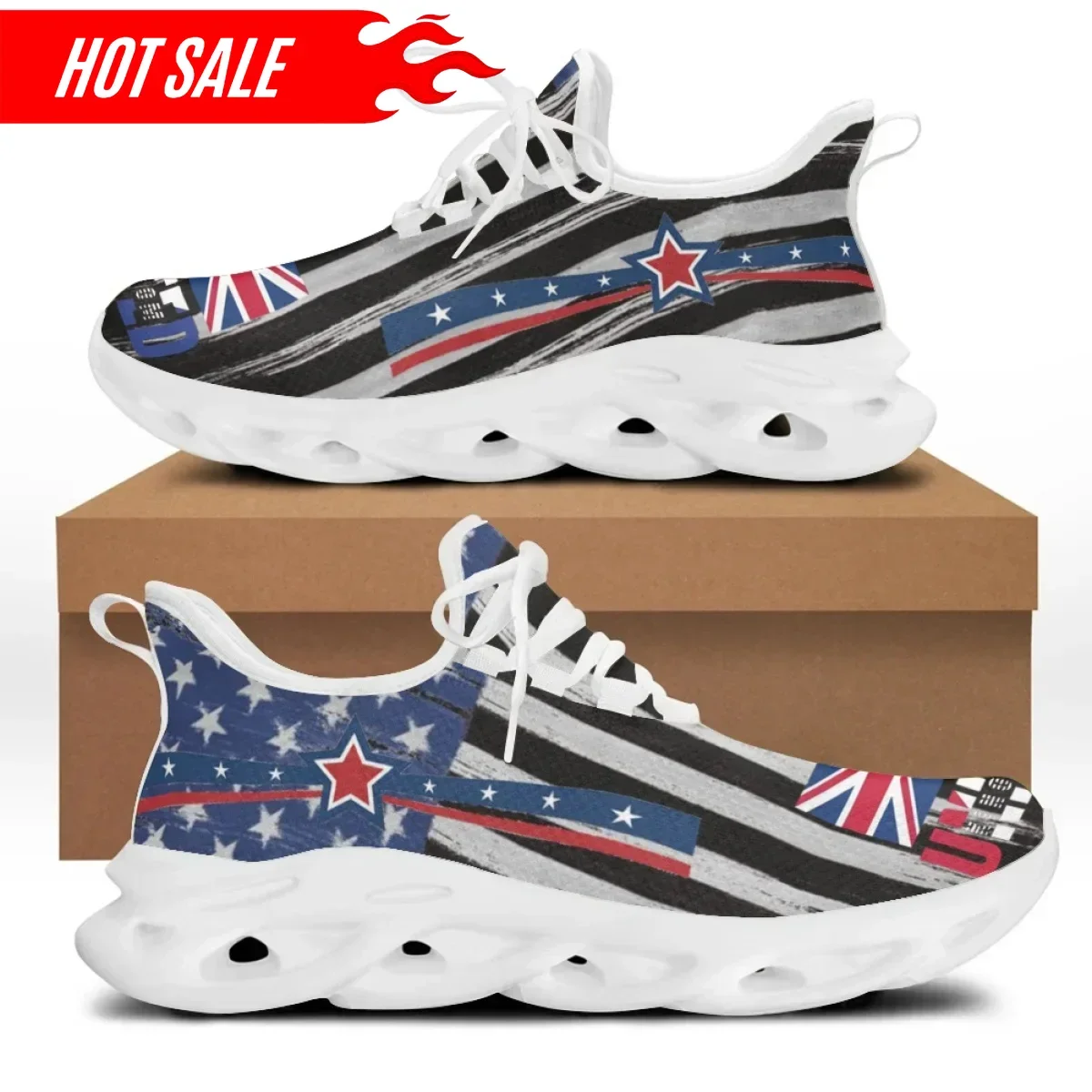 CYWGIFT 2025, популярные стильные сетчатые кроссовки на шнуровке для женщин, модная женская обувь на плоской подошве с принтом флага Англии, легкая обувь на массивном каблуке
CYWGIFT 2025, популярные стильные сетчатые кроссовки на шнуровке для женщин, модная женская обувь на плоской подошве с принтом флага Англии, легкая обувь на массивном каблуке
