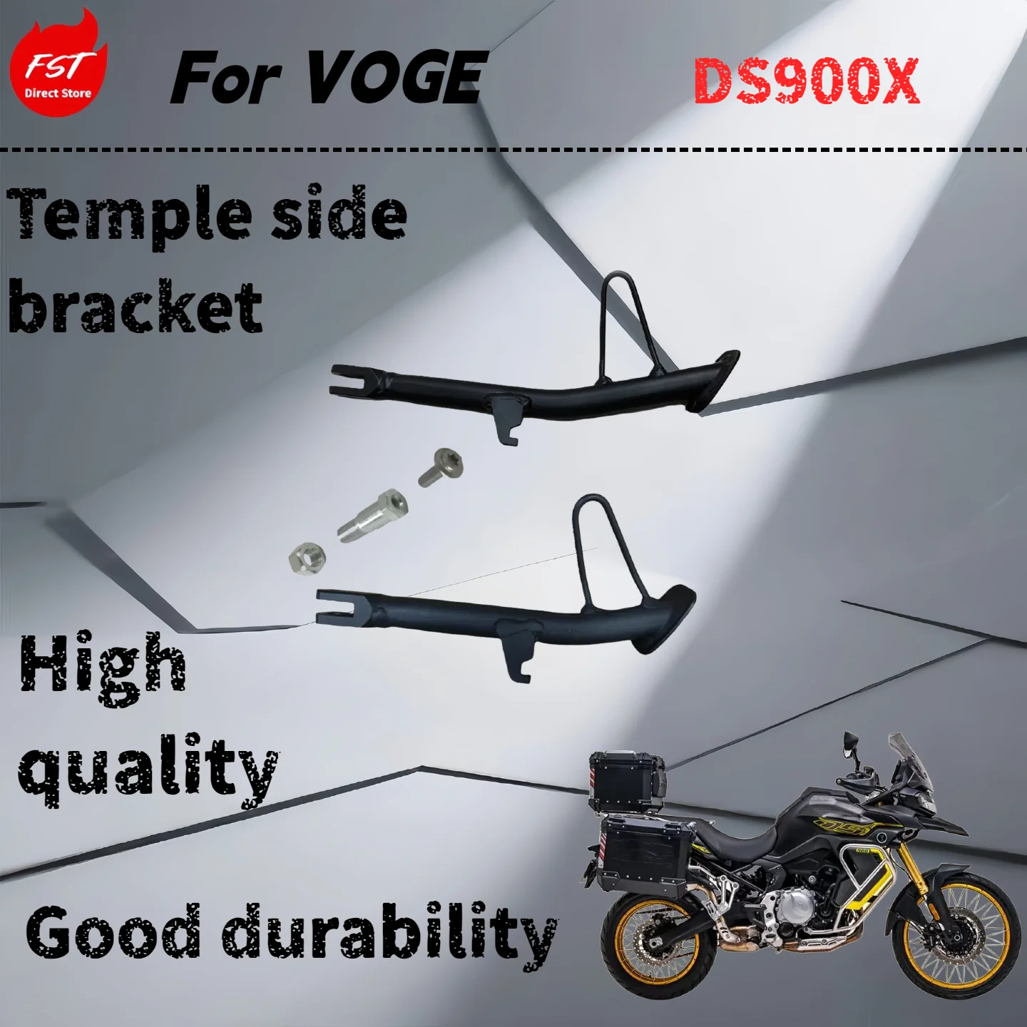 For VOGE DS900X original side support bracket shortened and modified original main stand retro and durable
For VOGE DS900X original side support bracket shortened and modified original main stand retro and durable