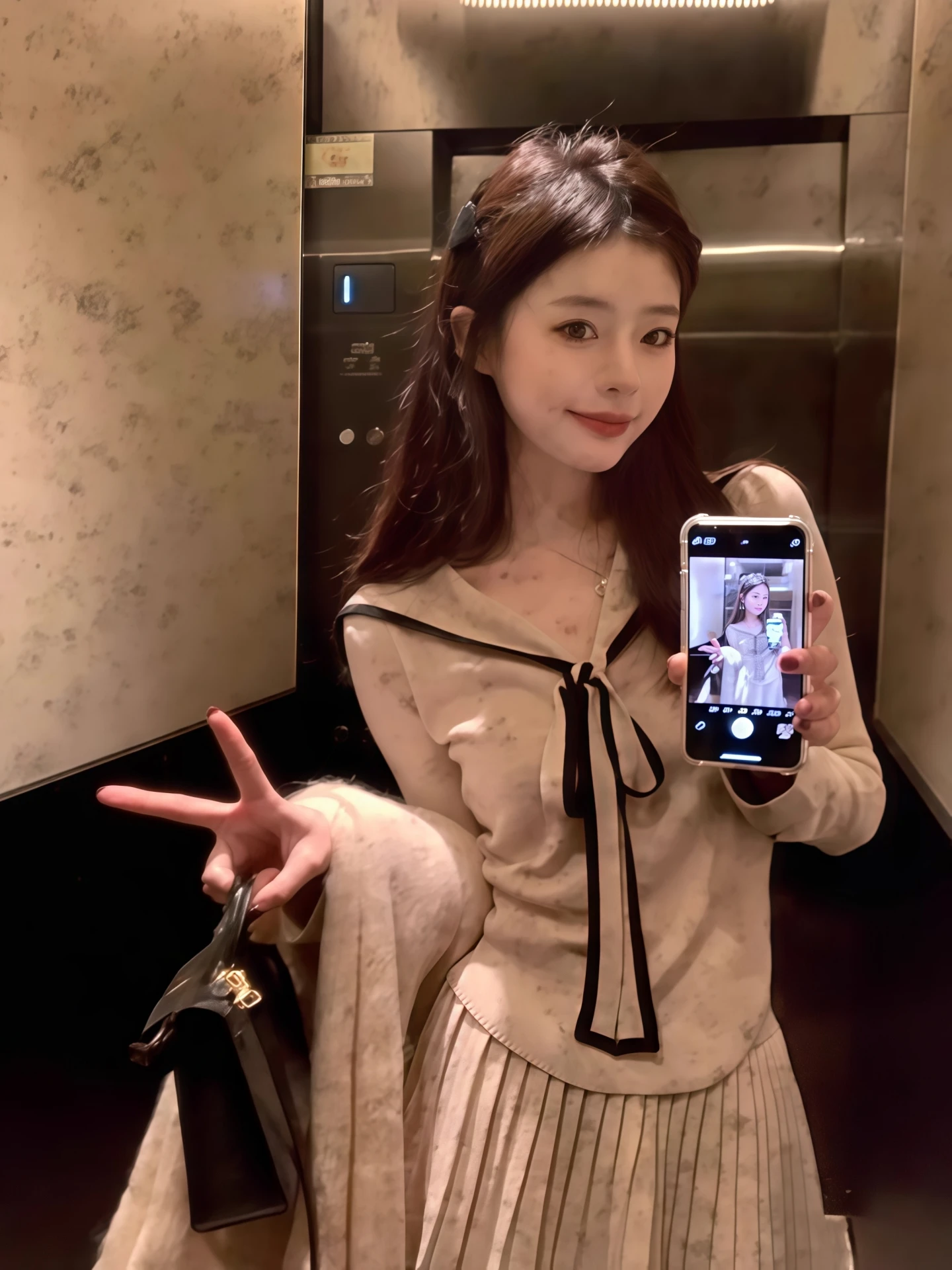 Korean High-End Knitted Navy Collar Sweater Skirt Set Women's Fashion Autumn Outfit Elegant Unique Beautiful Half-length Skirt
Korean High-End Knitted Navy Collar Sweater Skirt Set Women's Fashion Autumn Outfit Elegant Unique Beautiful Half-length Skirt