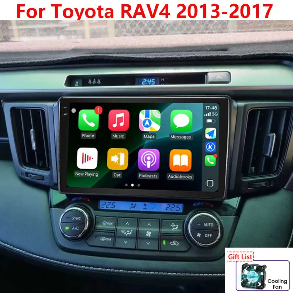For Toyota RAV4 2013-2017 4-64GB Wireless Carplay Android Auto Android 13 Car Stereo Radio GPS Wifi
For Toyota RAV4 2013-2017 4-64GB Wireless Carplay Android Auto Android 13 Car Stereo Radio GPS Wifi