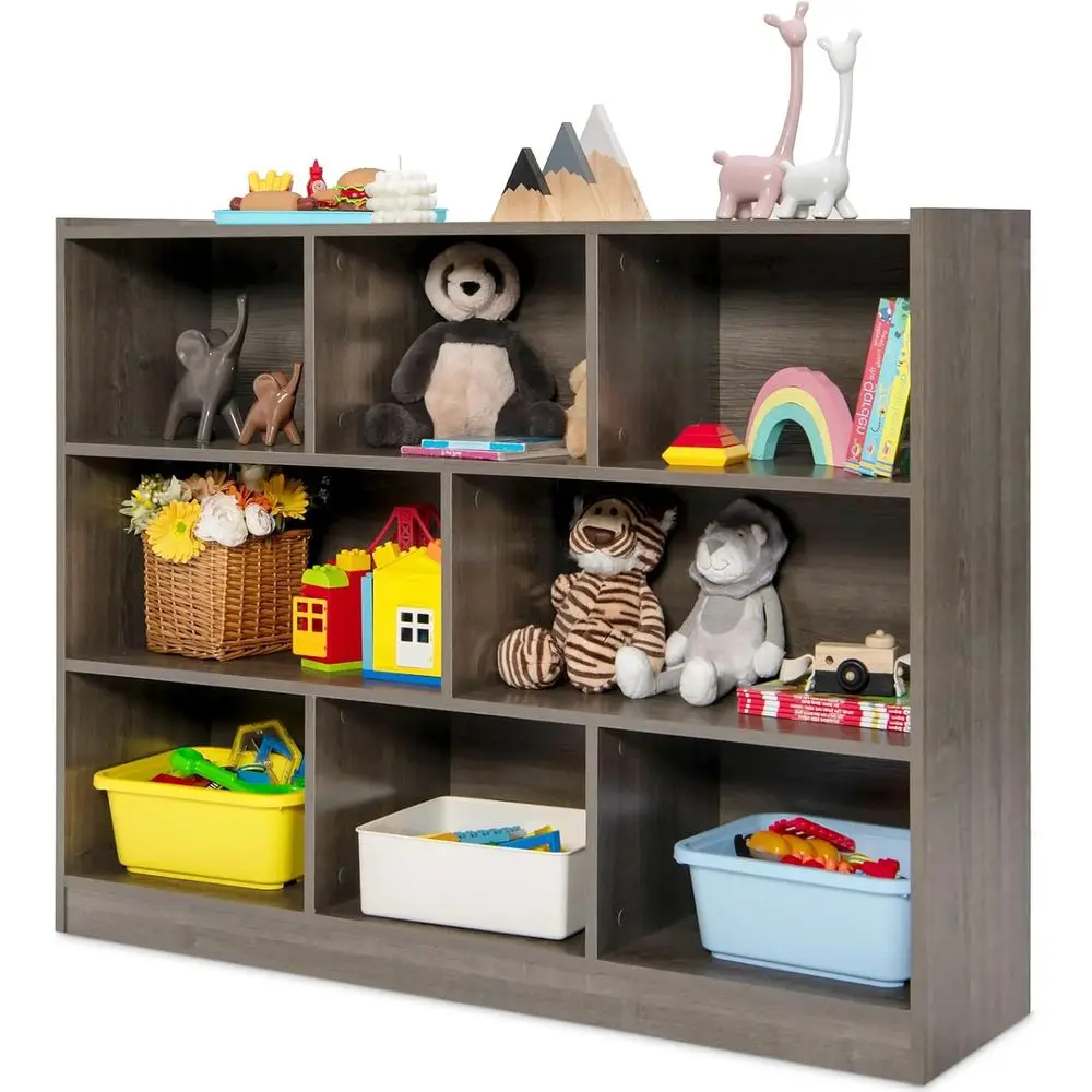 3-Shel Bookcase or Kids, Wooden Toy Storage Organizer or Books Toys, 8-Section reestanding Classroom Daycare Montori Bookshel or
3-Shel Bookcase or Kids, Wooden Toy Storage Organizer or Books Toys, 8-Section reestanding Classroom Daycare Montori Bookshel or