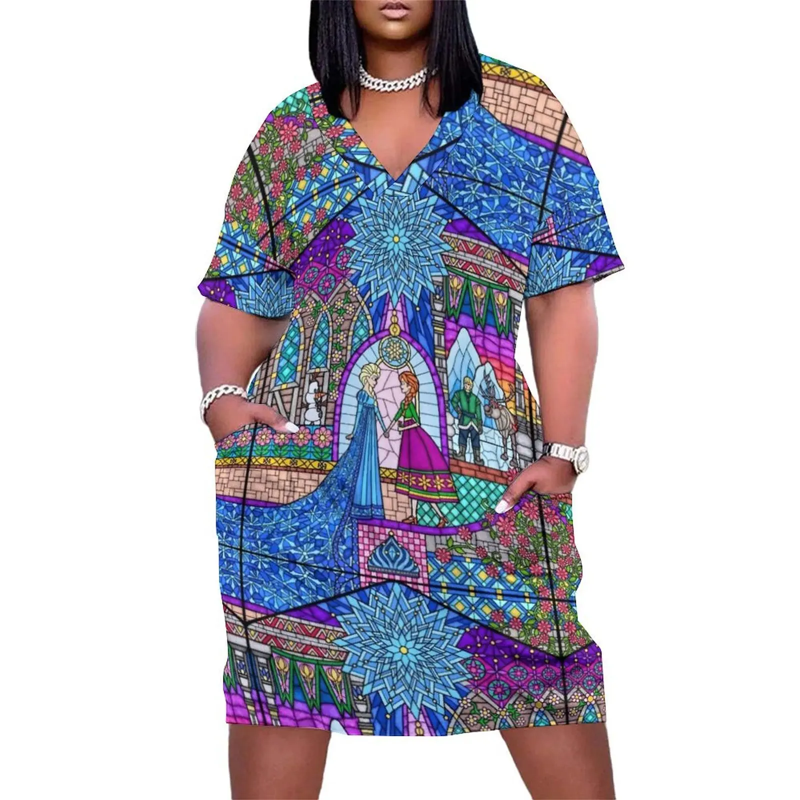 Sisterly Love in the Stained Glass Window Loose Pocket Dress elegant dresses for women women's summer dress 2025 birthday dress
Sisterly Love in the Stained Glass Window Loose Pocket Dress elegant dresses for women women's summer dress 2025 birthday dress