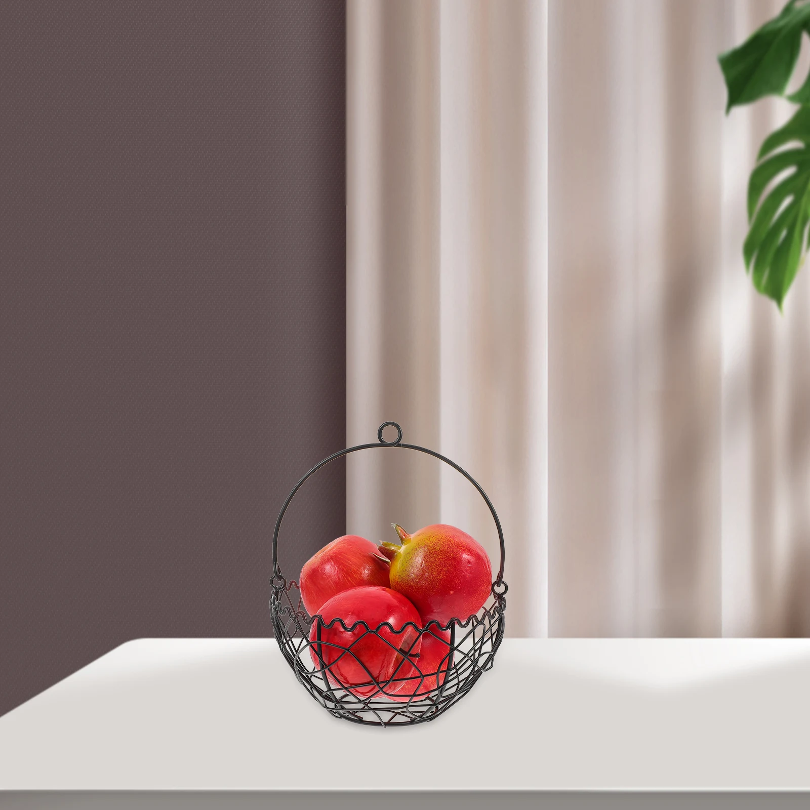 Kitchen Storage Basket Black Iron Egg Garlic Ginger Organizer Compact Size Fruits Vegetables Baskets Sturdy Construction
Kitchen Storage Basket Black Iron Egg Garlic Ginger Organizer Compact Size Fruits Vegetables Baskets Sturdy Construction