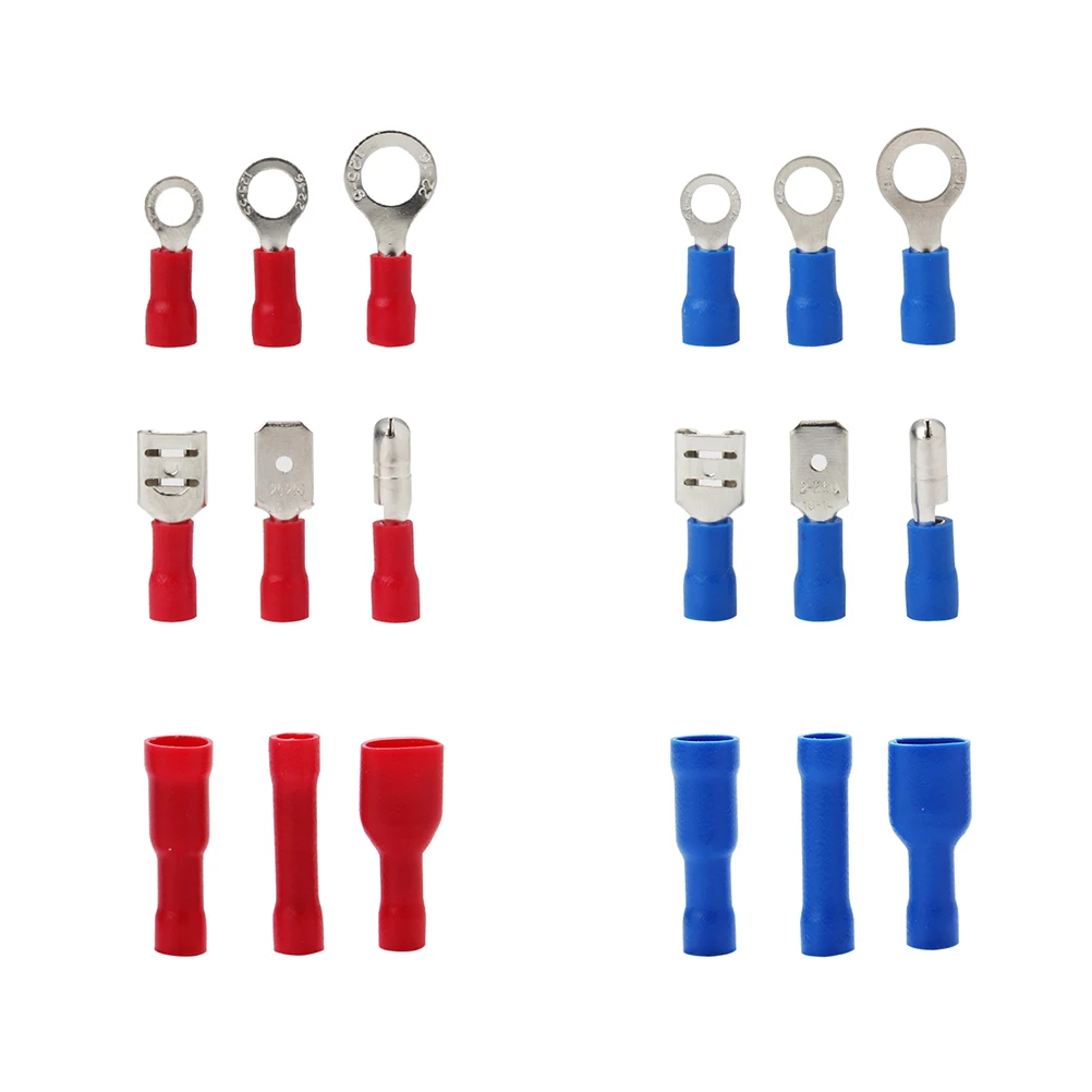 360pcs Cold Shrink Terminal Kit Assorted Electrical Insulated Crimp Connectors Spade Ring Butt Quick Disconnect Set For Vehicle
360pcs Cold Shrink Terminal Kit Assorted Electrical Insulated Crimp Connectors Spade Ring Butt Quick Disconnect Set For Vehicle