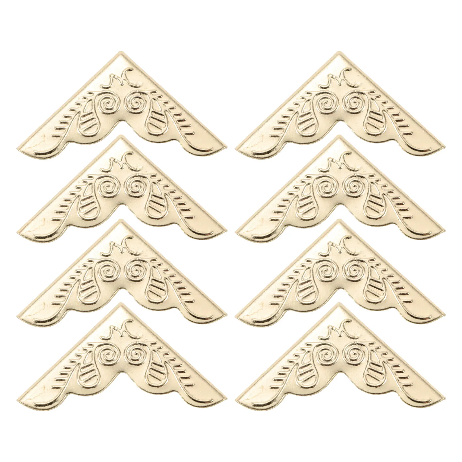 8Pcs Metal Guitar Case Corner Guards for Wooden Box Decorative Edges Retro Jewelry Box Protective Corner Covers Iron Guards
8Pcs Metal Guitar Case Corner Guards for Wooden Box Decorative Edges Retro Jewelry Box Protective Corner Covers Iron Guards