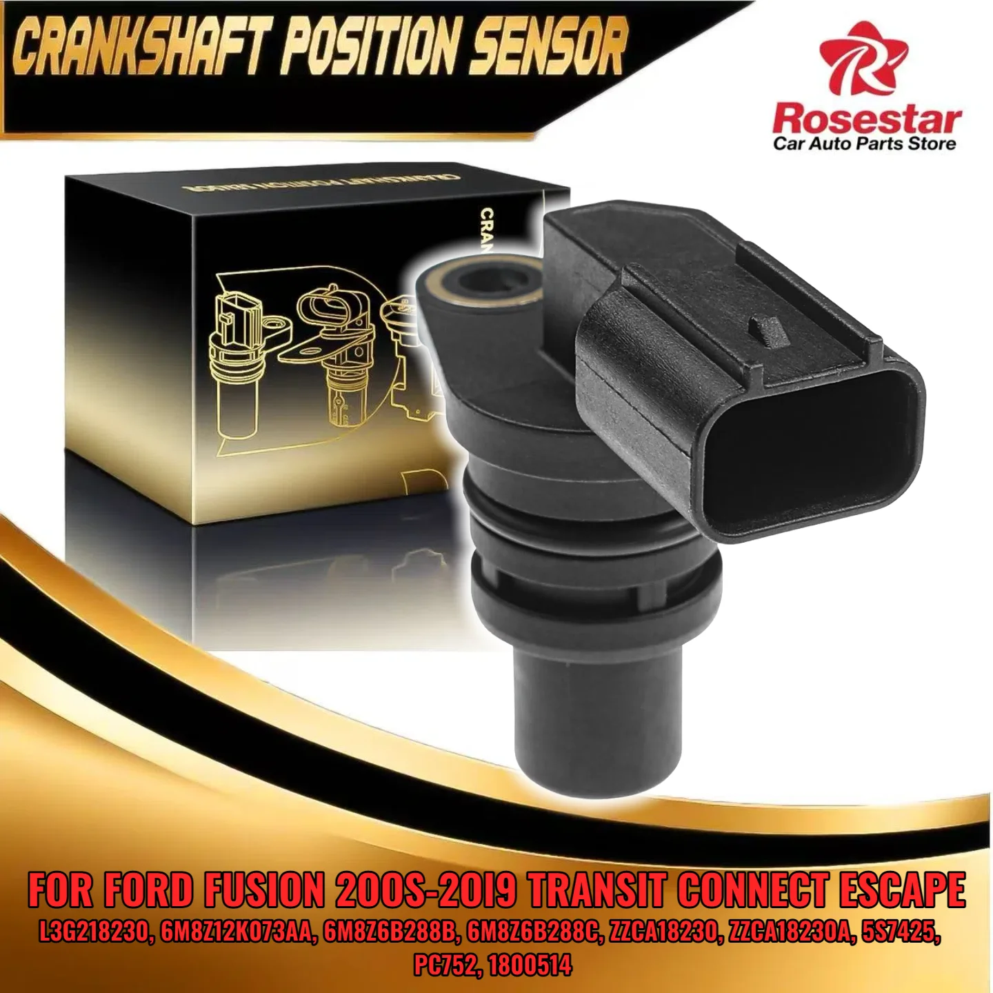 6M8Z6B288B Camshaft Position Sensor fits Ford Escape Focus Fusion Lincoln MKZ Mercury MAZDA 6M8Z6B288C PC752
6M8Z6B288B Camshaft Position Sensor fits Ford Escape Focus Fusion Lincoln MKZ Mercury MAZDA 6M8Z6B288C PC752