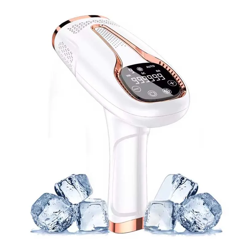 Portable Ice Cooling IPL Hair Removal Device 999999 Flashes Permanent Painless Depilator for Armpit Arm Bikini Home Use
Portable Ice Cooling IPL Hair Removal Device 999999 Flashes Permanent Painless Depilator for Armpit Arm Bikini Home Use