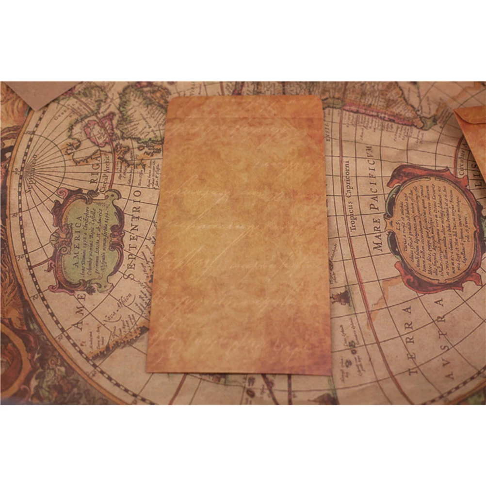 10 Pcs Photo Vintage Kraft Paper Envelope Self Seal Standard Envelopes Postcard 
10 Pcs Photo Vintage Kraft Paper Envelope Self Seal Standard Envelopes Postcard
