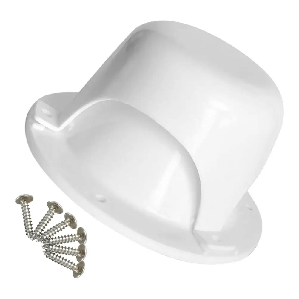 White Plastic Roof Vent Cap for Trailer Replacement Cover 6 Screw Mount Universal Design Weather Resistant Ventilation
White Plastic Roof Vent Cap for Trailer Replacement Cover 6 Screw Mount Universal Design Weather Resistant Ventilation