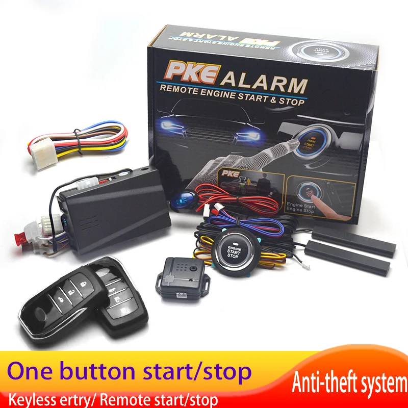 12V Car Alarm Passive Keyless Entry Remote Start/Stop Engine System Central Locking Car Engine Start Stop Button Automotive PKE
12V Car Alarm Passive Keyless Entry Remote Start/Stop Engine System Central Locking Car Engine Start Stop Button Automotive PKE