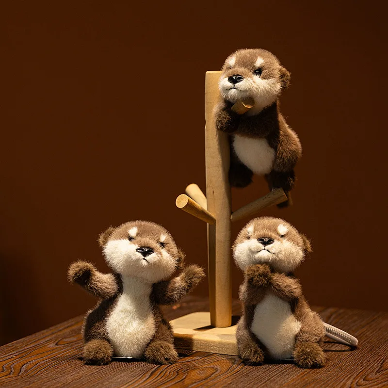 15-25cm Cute Otter Plush Keychain Realistic Stuffed Otter Animal Pendant Doll Plushies Key Ring for Bag Decoration Gifts Girl
15-25cm Cute Otter Plush Keychain Realistic Stuffed Otter Animal Pendant Doll Plushies Key Ring for Bag Decoration Gifts Girl
