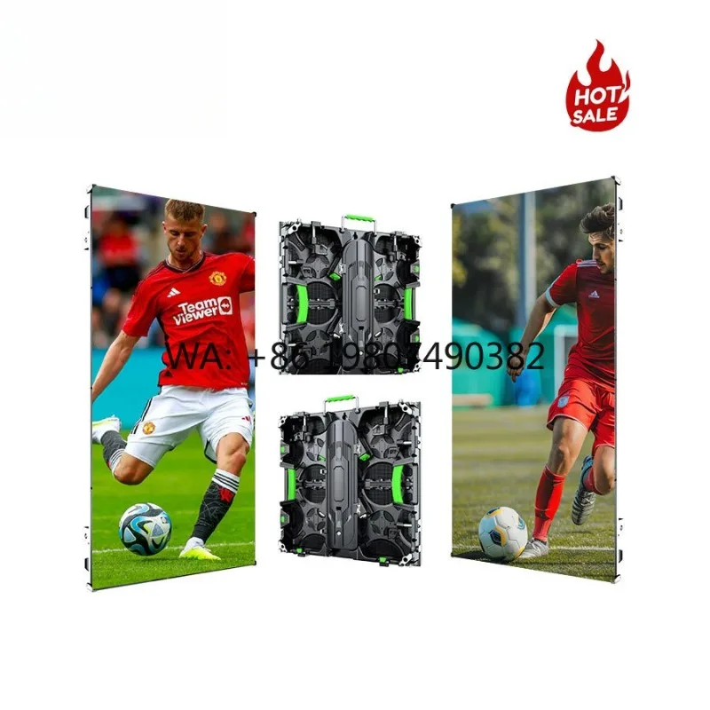 Die-cast Aluminum P3.9 LED Screen 500x500mm Indoor Outdoor 4x3m Rental Video Wall Commercial Exhibition Event Display Panel
Die-cast Aluminum P3.9 LED Screen 500x500mm Indoor Outdoor 4x3m Rental Video Wall Commercial Exhibition Event Display Panel