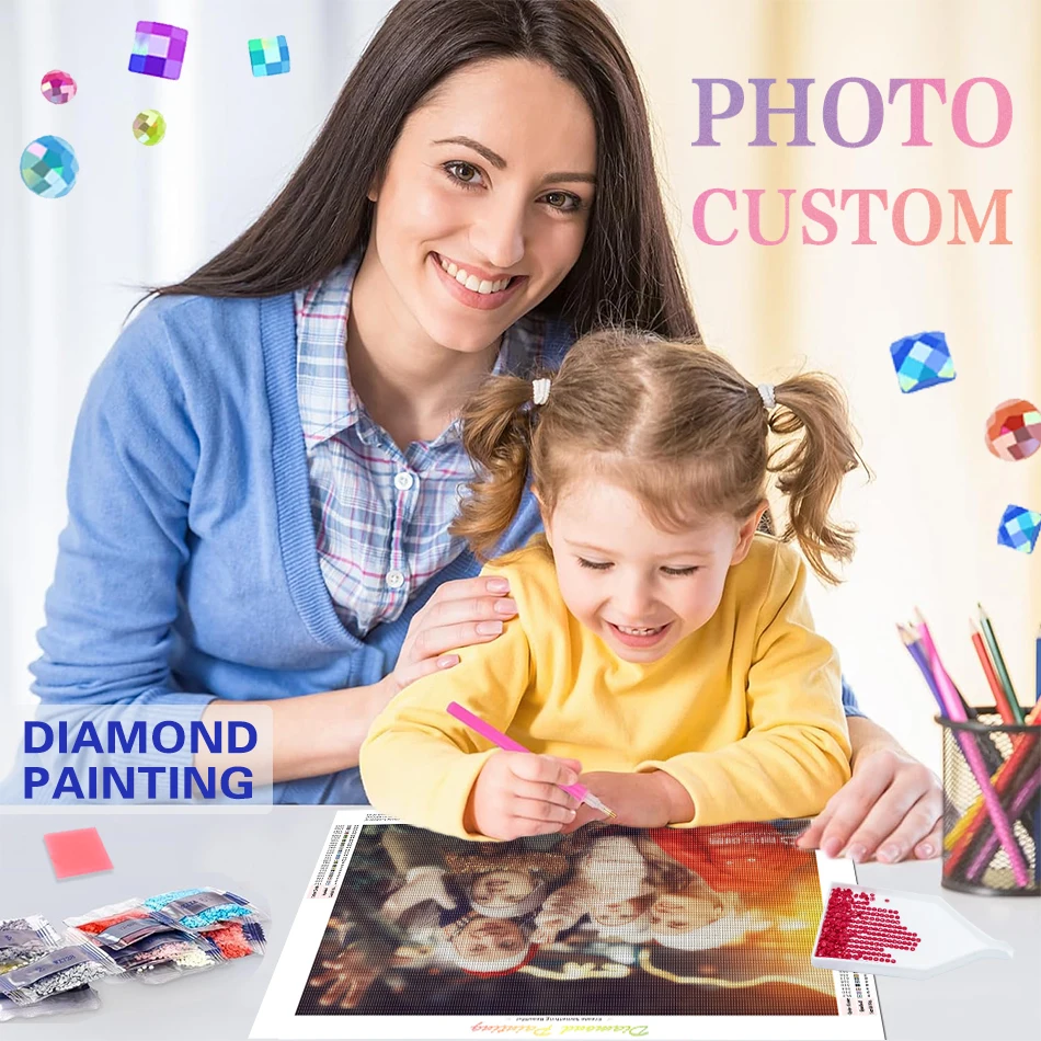 SDOYUNO Photo Custom Diamond Painting 5D DIY Picture Rhinestones Resin Drill Embroidery 3D Cross Stitch Home Decor
SDOYUNO Photo Custom Diamond Painting 5D DIY Picture Rhinestones Resin Drill Embroidery 3D Cross Stitch Home Decor