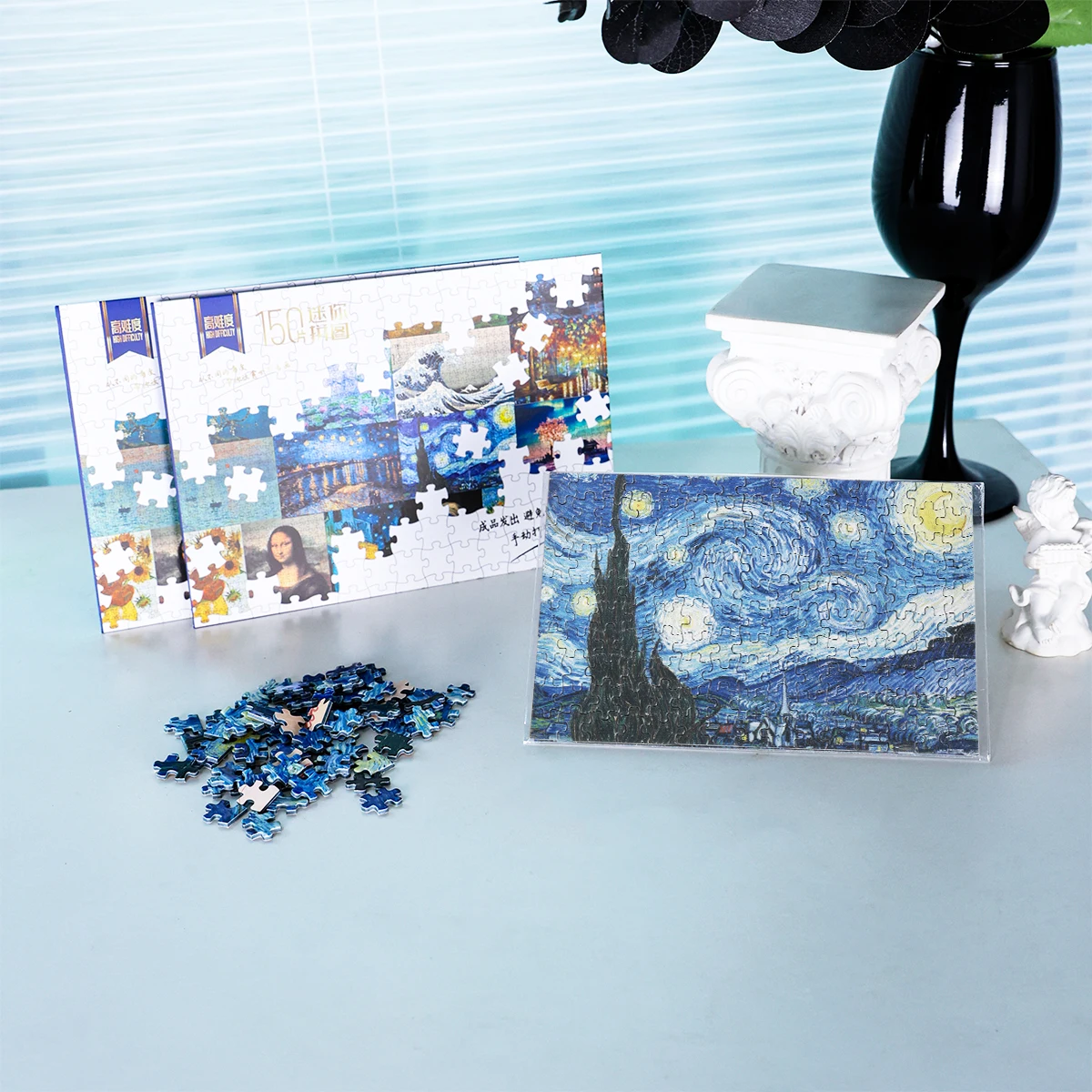 High Difficulty Mini 150 Pieces Jigsaw Puzzle Postcard Puzzle Envelope Packaging with Poster Mini Size for Easy Portability
High Difficulty Mini 150 Pieces Jigsaw Puzzle Postcard Puzzle Envelope Packaging with Poster Mini Size for Easy Portability