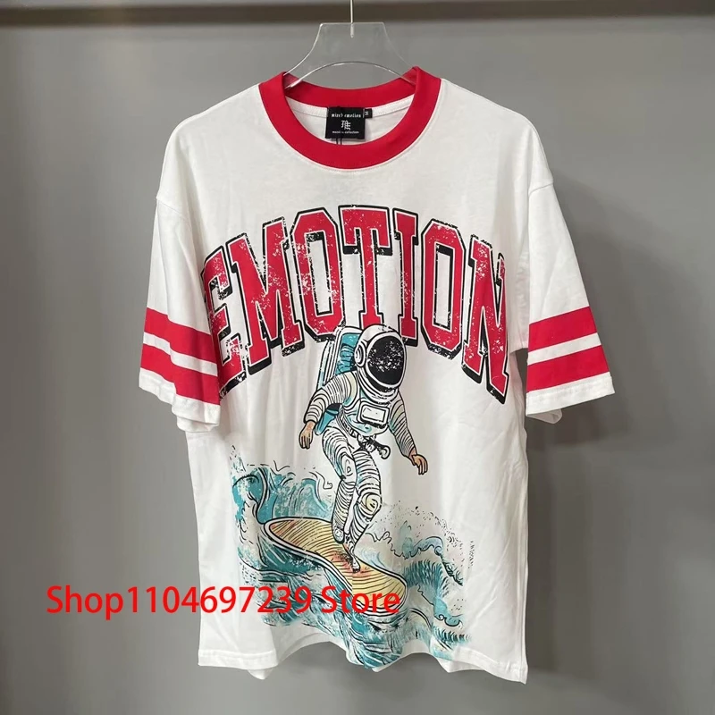 Fashion Color Matching MIXED EMOTION Short Sleeve T-shirt Men Women Couples Loose Casual Round Neck Short Sleeve Tops
Fashion Color Matching MIXED EMOTION Short Sleeve T-shirt Men Women Couples Loose Casual Round Neck Short Sleeve Tops