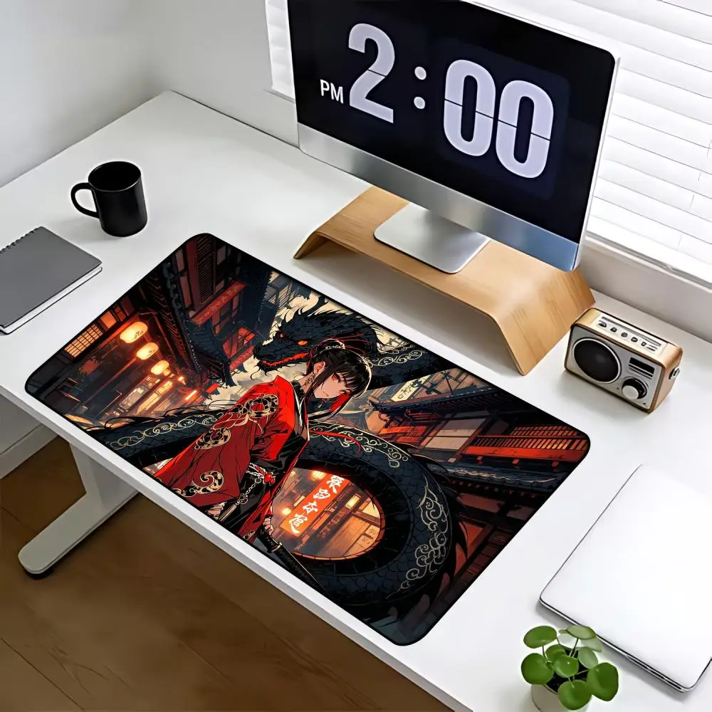 Japanese girl and dragon Mouse Pad Large Gamer Keyboard Gaming Mousepad Non-slip Laptop Office Accessories Tablet Mat PC Playmat
Japanese girl and dragon Mouse Pad Large Gamer Keyboard Gaming Mousepad Non-slip Laptop Office Accessories Tablet Mat PC Playmat