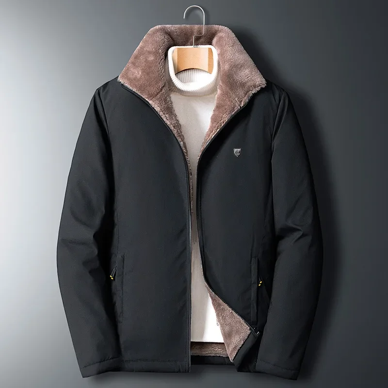 Men Clothing 2023 Winter Coat Casual Fashion Men's Jacket Spring and Autumn Winter Plush Thickened Top
Men Clothing 2023 Winter Coat Casual Fashion Men's Jacket Spring and Autumn Winter Plush Thickened Top