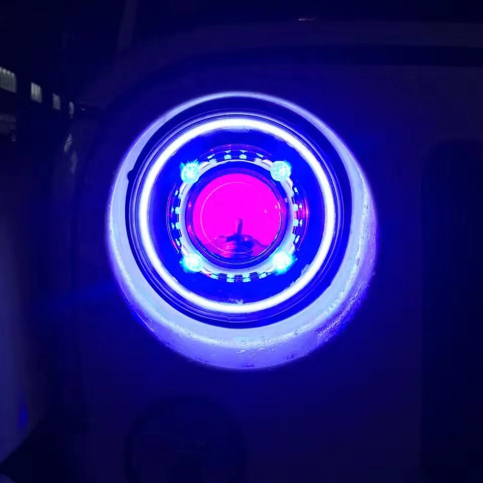 High Quality HID Star Sky Demon Eye LED Headlight 7 Inch Round LED Headlamp Star Sky LED Lamp for Jeep Wrangler
High Quality HID Star Sky Demon Eye LED Headlight 7 Inch Round LED Headlamp Star Sky LED Lamp for Jeep Wrangler