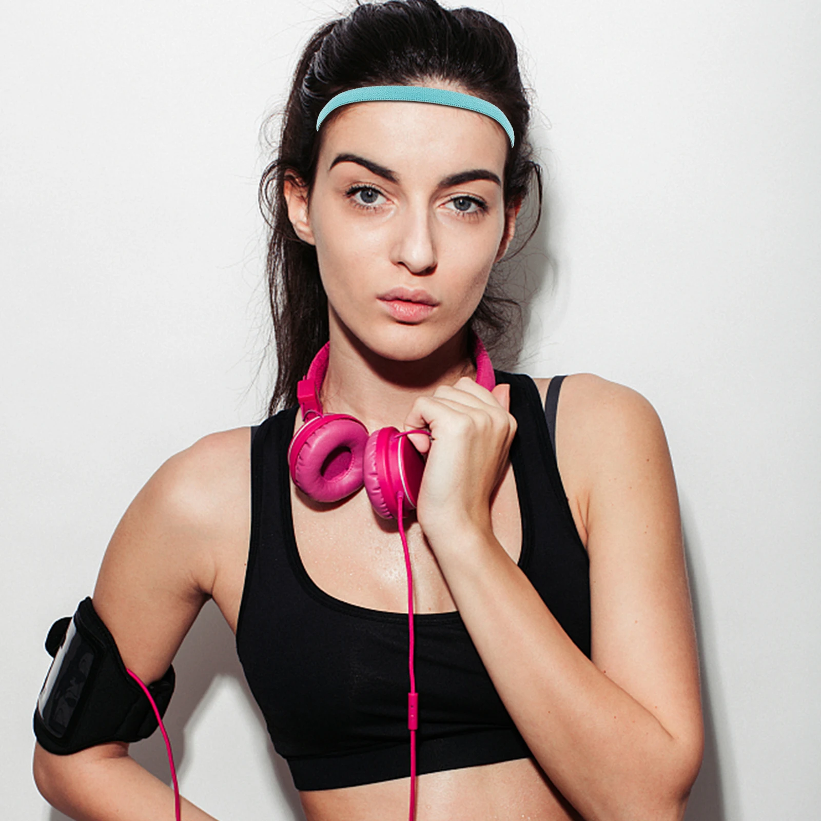 8 Pcs Anti-slip Headbands Elastic Hairbands Sweat Absorbent for Women Men Lightweight Comfortable Fitness Exercise Sport
8 Pcs Anti-slip Headbands Elastic Hairbands Sweat Absorbent for Women Men Lightweight Comfortable Fitness Exercise Sport