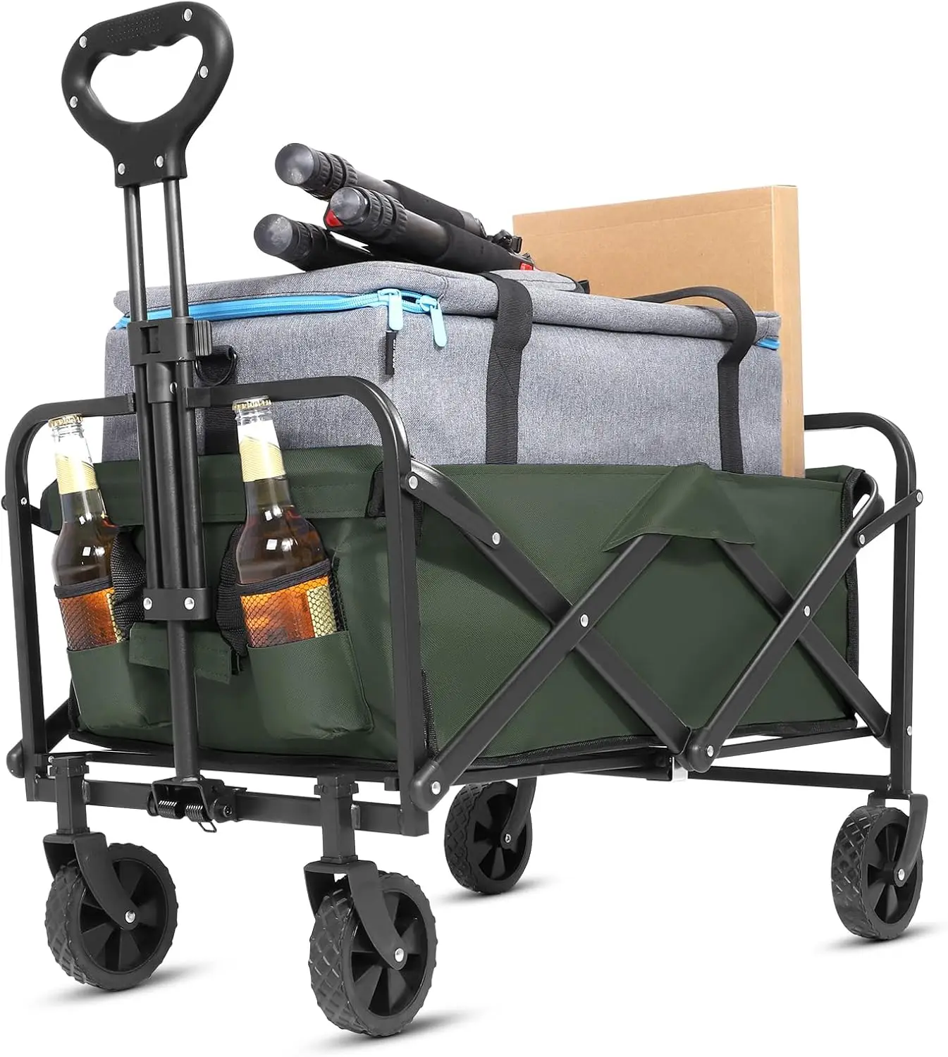 Collapsible Wagon,Wagons Carts Foldable with Wheels,Folding Utility Grocery Cart for Sand Camping Sports Shopping Outdoor
Collapsible Wagon,Wagons Carts Foldable with Wheels,Folding Utility Grocery Cart for Sand Camping Sports Shopping Outdoor
