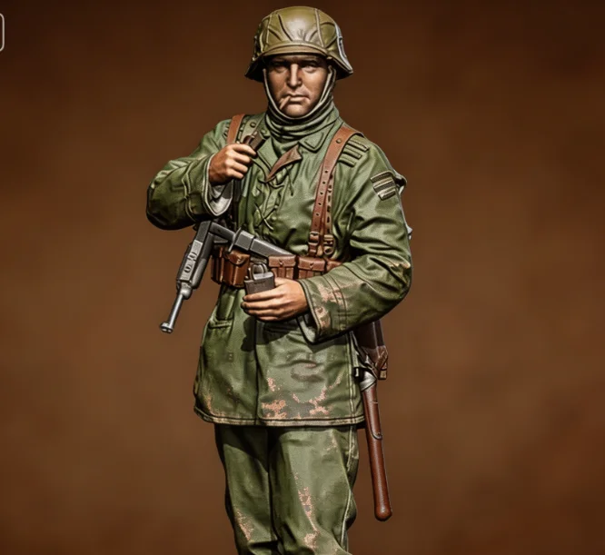 1/16 Resin Soldier model kits (Excluding platform) Need to assemble and color by oneself A-2280
1/16 Resin Soldier model kits (Excluding platform) Need to assemble and color by oneself A-2280