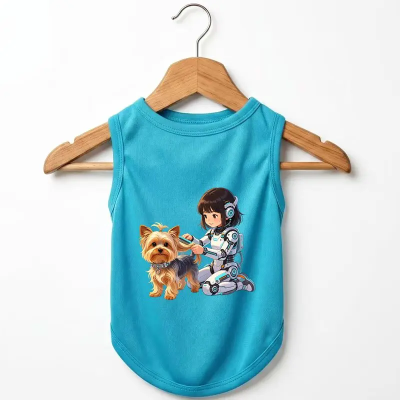 Cartoon Girl Dog Cool Breathable Summer Tank
Cartoon Girl Dog Cool Breathable Summer Tank