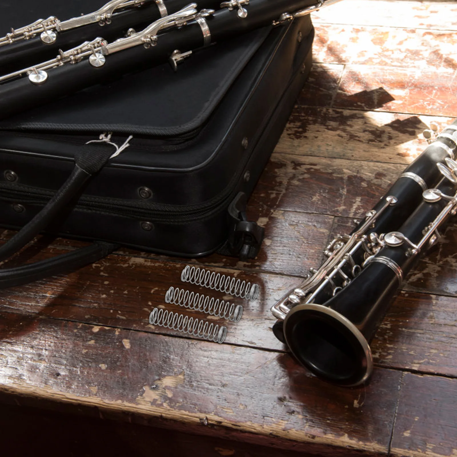 3Pcs Trumpet Tuning Springs Durable Metal Valve Springs Precise Rebound for Wind Instrument Maintenance Repair Kit
3Pcs Trumpet Tuning Springs Durable Metal Valve Springs Precise Rebound for Wind Instrument Maintenance Repair Kit