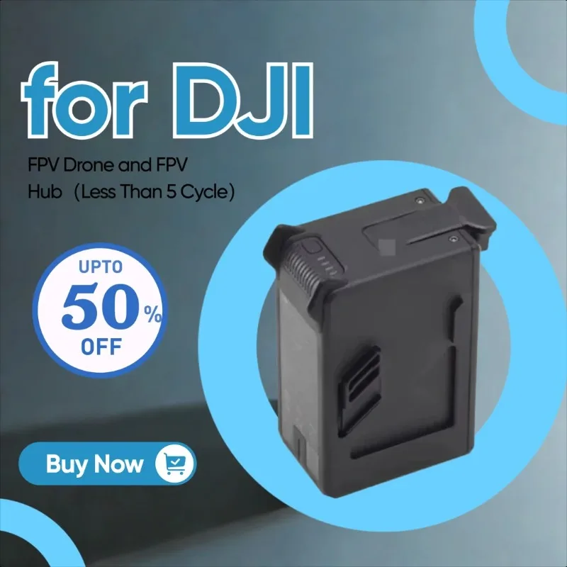 2000mAh Intelligent Flight Battery Up To 20 Minutes Light Time 295g for DJI FPV Drone and FPV Hub(Less Than 5 Cycle)
2000mAh Intelligent Flight Battery Up To 20 Minutes Light Time 295g for DJI FPV Drone and FPV Hub(Less Than 5 Cycle)