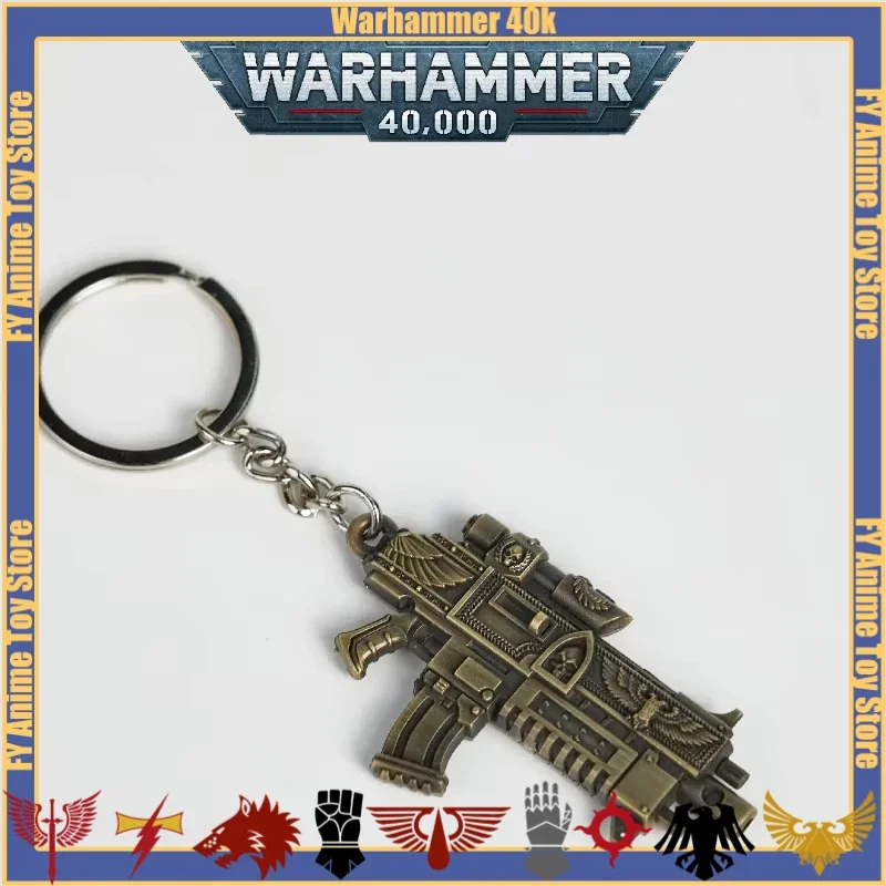 WarHammer 40K Space Marines 2 Astartes Weapon Master-Crafted Bolt Rifle Keyring Pendant Decorative Peripheral Toy Model Gift
WarHammer 40K Space Marines 2 Astartes Weapon Master-Crafted Bolt Rifle Keyring Pendant Decorative Peripheral Toy Model Gift
