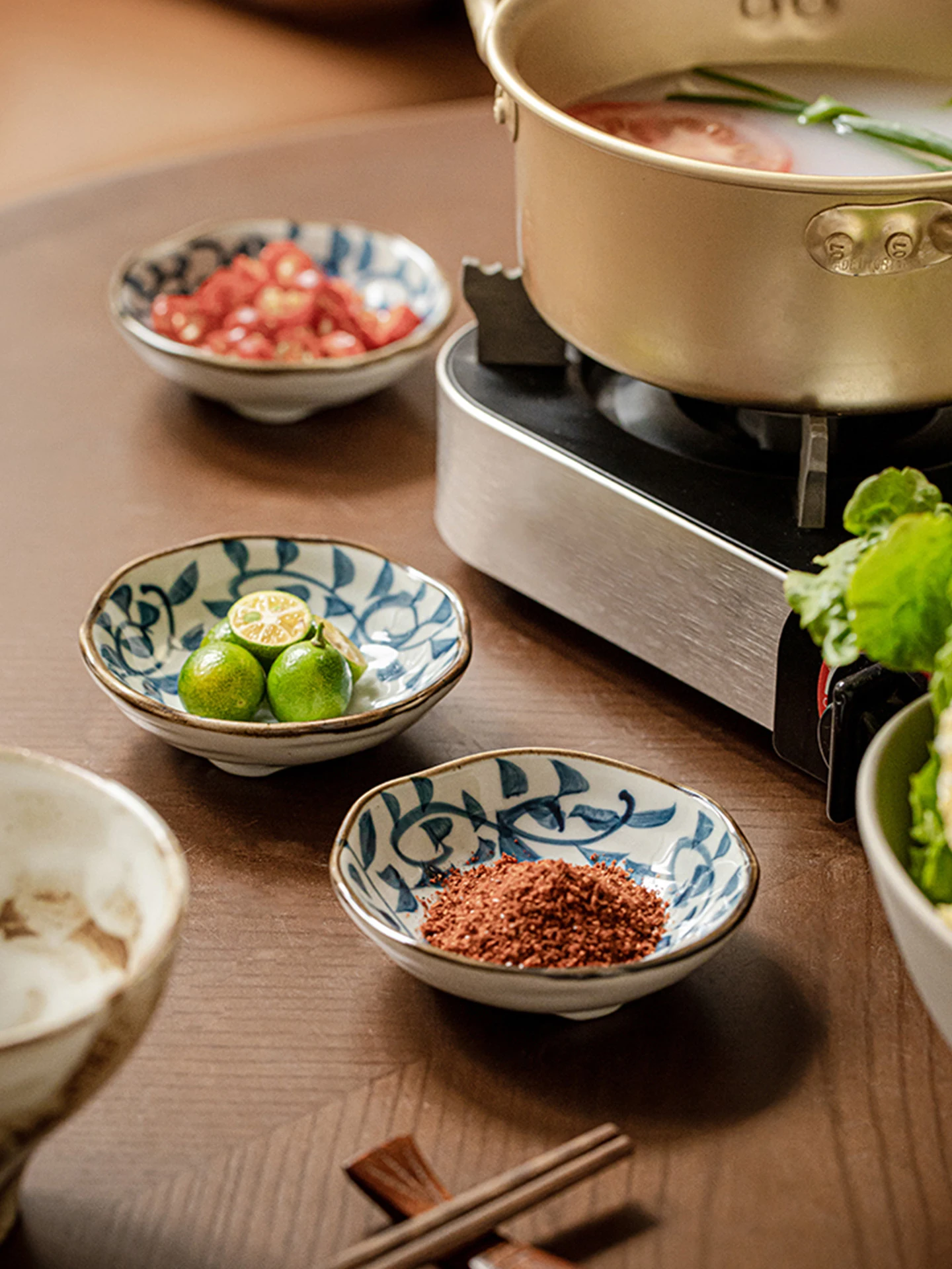 Japanese Sle Cerc Sauce Di Irregular ape Hand-Painted Illustration Commercial Use Universal Bowl for Hot Pot
Japanese Sle Cerc Sauce Di Irregular ape Hand-Painted Illustration Commercial Use Universal Bowl for Hot Pot