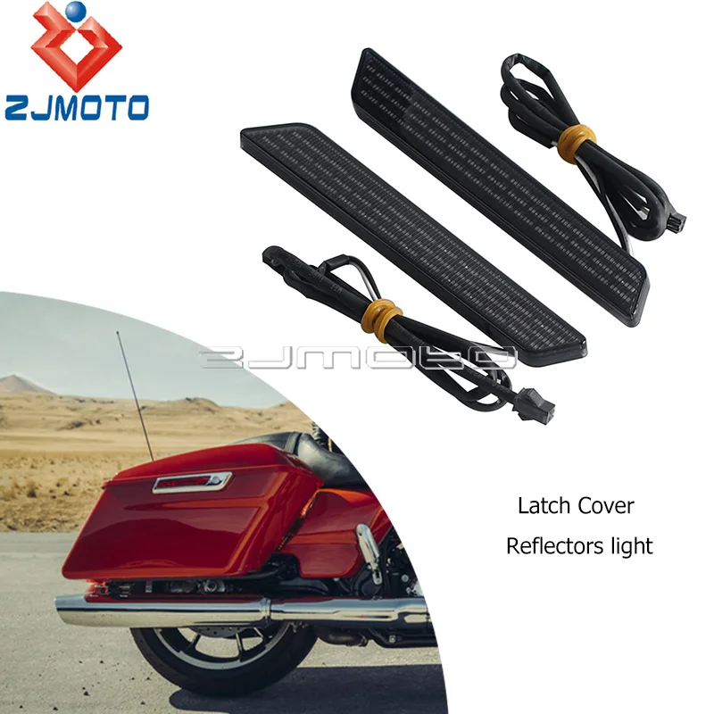 Latch Cover Reflector Red Light ABS Plastic Smoke Red Appearance Easy Mount For Harley Touring Road King Street Glide Road Glide
Latch Cover Reflector Red Light ABS Plastic Smoke Red Appearance Easy Mount For Harley Touring Road King Street Glide Road Glide