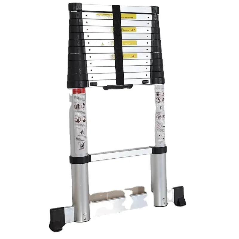 4.1M Aluminium Soft Close Telescopic Ladder Multi Safety Standard Approved
4.1M Aluminium Soft Close Telescopic Ladder Multi Safety Standard Approved
