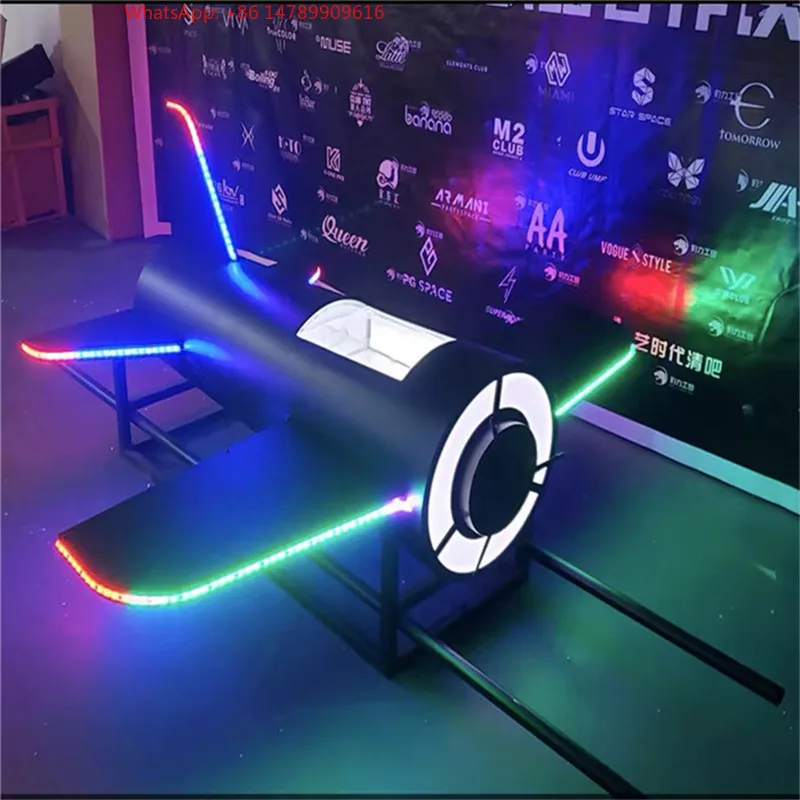 High-End Bespoke LED Bottle Display RackLED Airplane Customized Logo Bottle Carrier For
High-End Bespoke LED Bottle Display RackLED Airplane Customized Logo Bottle Carrier For