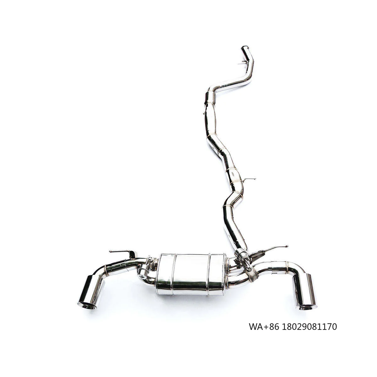 Car 304 Stainless Steel Electronic Remote Control Catback Valved Muffler Valvetronic Exhaust System Pipe for Z4 G29 3.0T
Car 304 Stainless Steel Electronic Remote Control Catback Valved Muffler Valvetronic Exhaust System Pipe for Z4 G29 3.0T