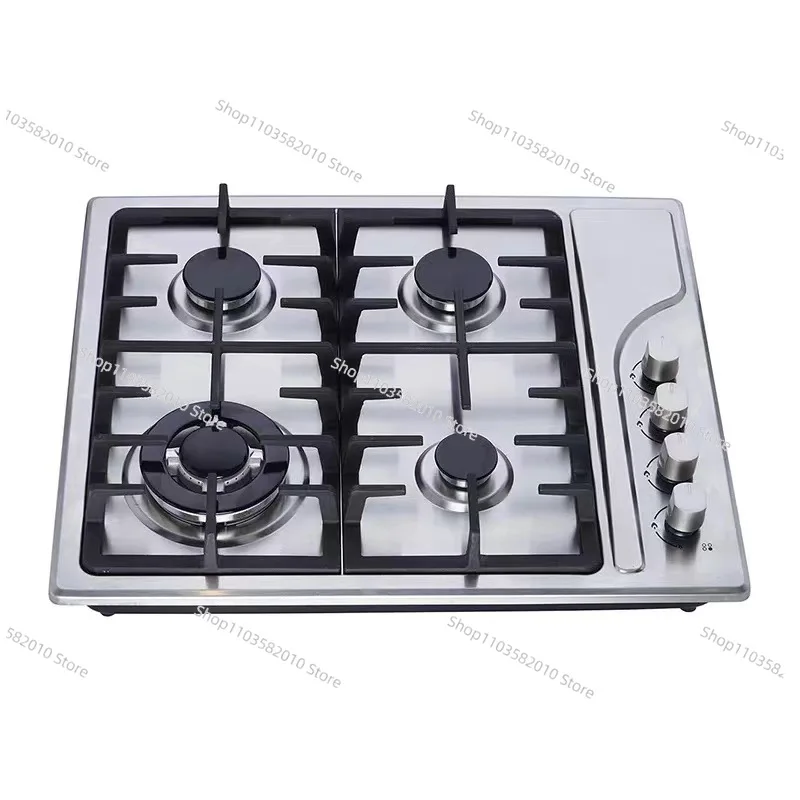 Built-in Shabaf burner Multi-head stainless steel gas stove, tempered glass panel gas stove
Built-in Shabaf burner Multi-head stainless steel gas stove, tempered glass panel gas stove