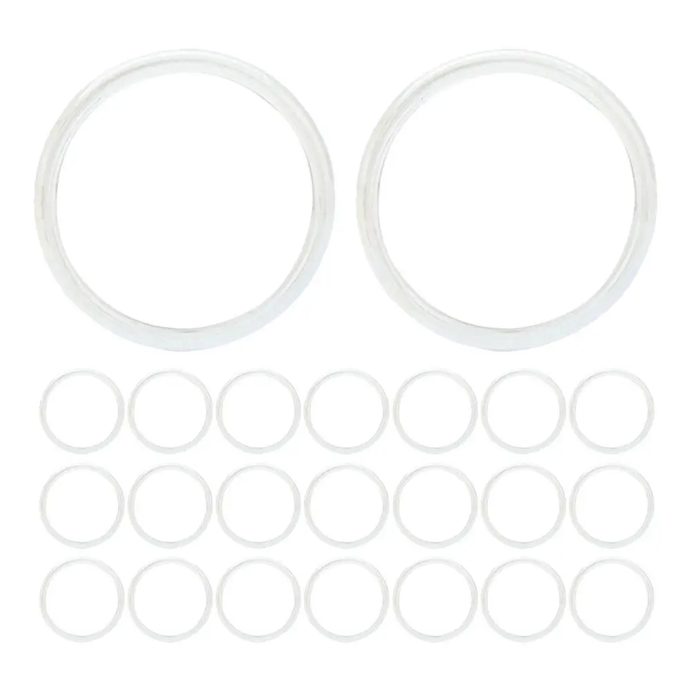 40Pcs Transparent Binding Ring Discs for Planners Loose Leaf Notebook Disc Buckle Plastic Discbound Expansion Rings Planner
40Pcs Transparent Binding Ring Discs for Planners Loose Leaf Notebook Disc Buckle Plastic Discbound Expansion Rings Planner