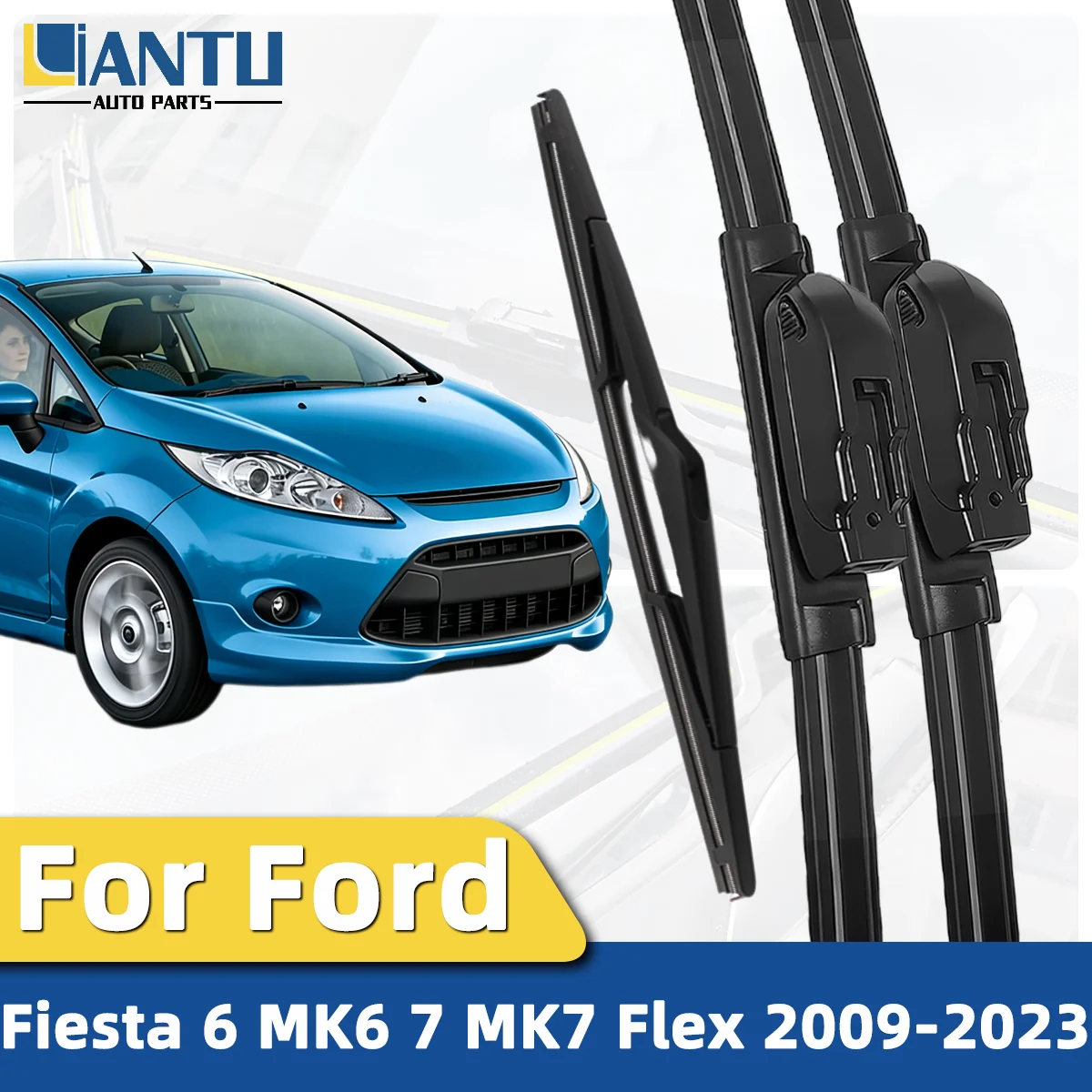 1/3PCS Front Windshield Wiper Kit For Ford Fiesta 6 MK6 7 MK7 Flex 2009-2023 Windshield Wiper Silent Wiper Automotive Parts 2022
1/3PCS Front Windshield Wiper Kit For Ford Fiesta 6 MK6 7 MK7 Flex 2009-2023 Windshield Wiper Silent Wiper Automotive Parts 2022