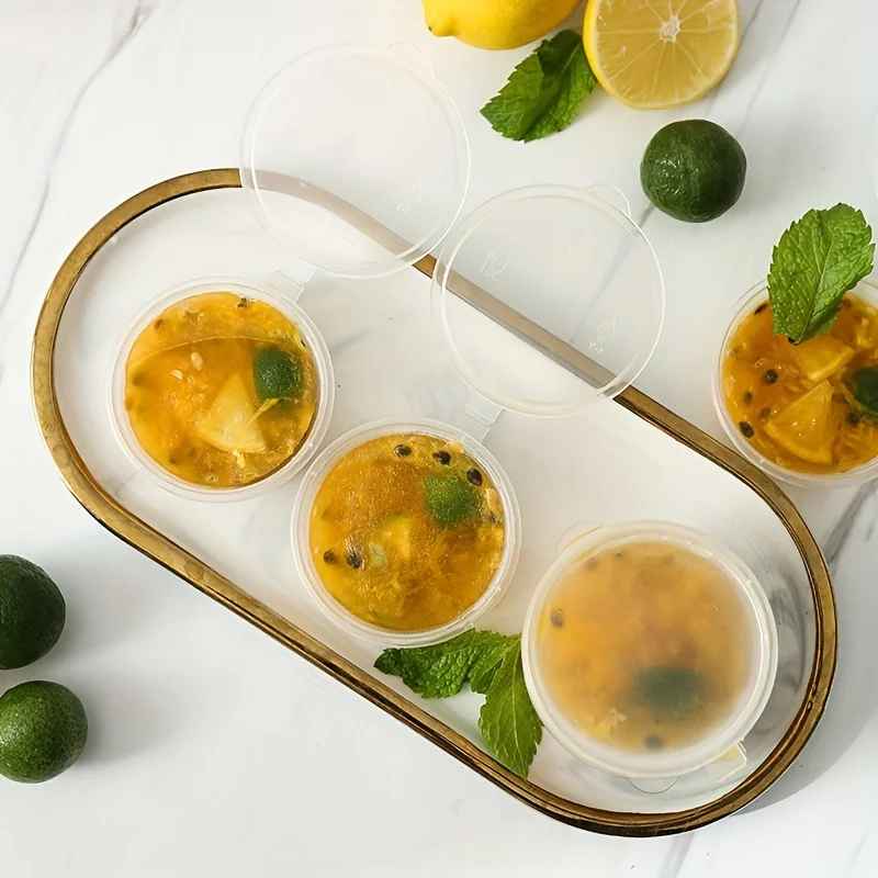 50pcs Portable Dipping Sauce Container Pack Outdoor Picnics Camping Disposable Plastic Leak Proof Seasoning Box Kitchen Tool
50pcs Portable Dipping Sauce Container Pack Outdoor Picnics Camping Disposable Plastic Leak Proof Seasoning Box Kitchen Tool