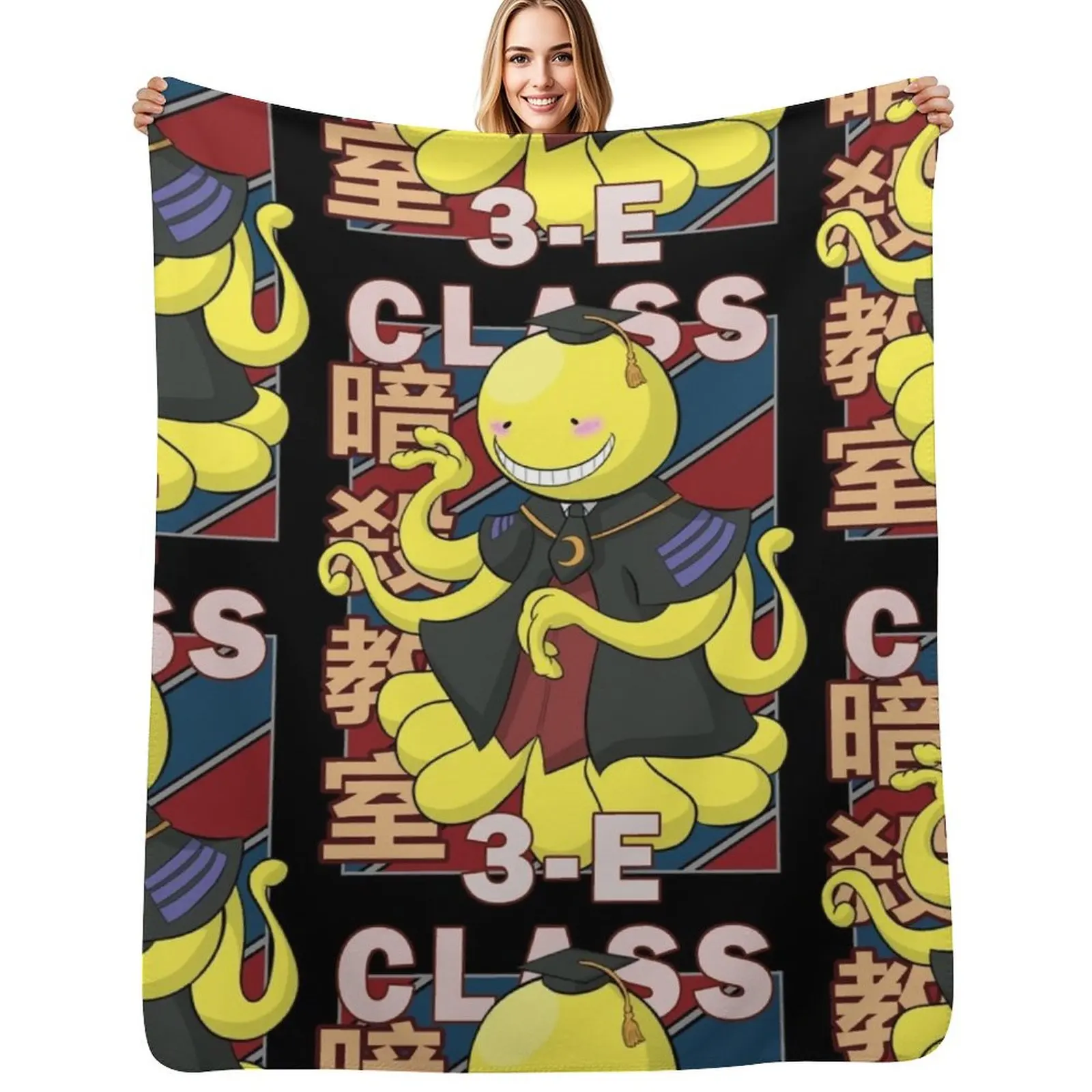 Koro sensei V2 Vintage Stripe Design Throw Blanket Stain Resistant Cozy Warm Blanket
Koro sensei V2 Vintage Stripe Design Throw Blanket Stain Resistant Cozy Warm Blanket