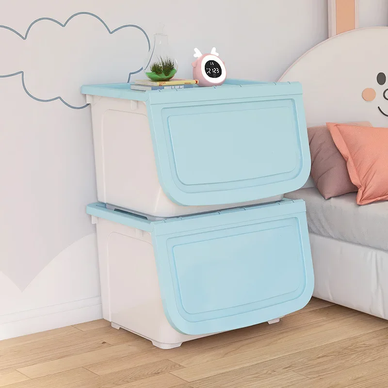 Multi-functional Front open storage box Household children's snacks Flip finishing box Plastic thickened sundries Toy box
Multi-functional Front open storage box Household children's snacks Flip finishing box Plastic thickened sundries Toy box
