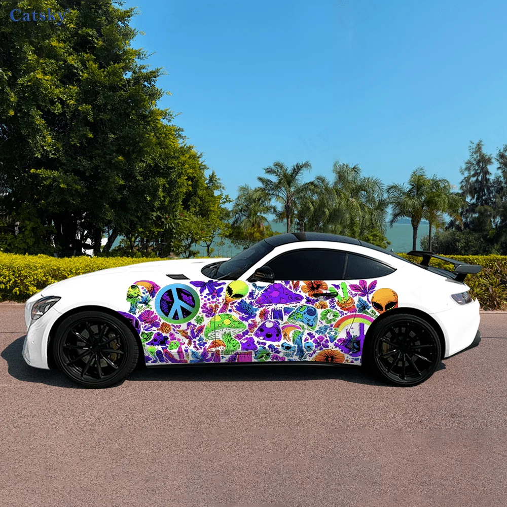 Neon Mushroom Alien Car Side Sticker Decoration, PVC Waterproof Scratch Resistant Decal, Car Protection, Auto Accessories Gift
Neon Mushroom Alien Car Side Sticker Decoration, PVC Waterproof Scratch Resistant Decal, Car Protection, Auto Accessories Gift
