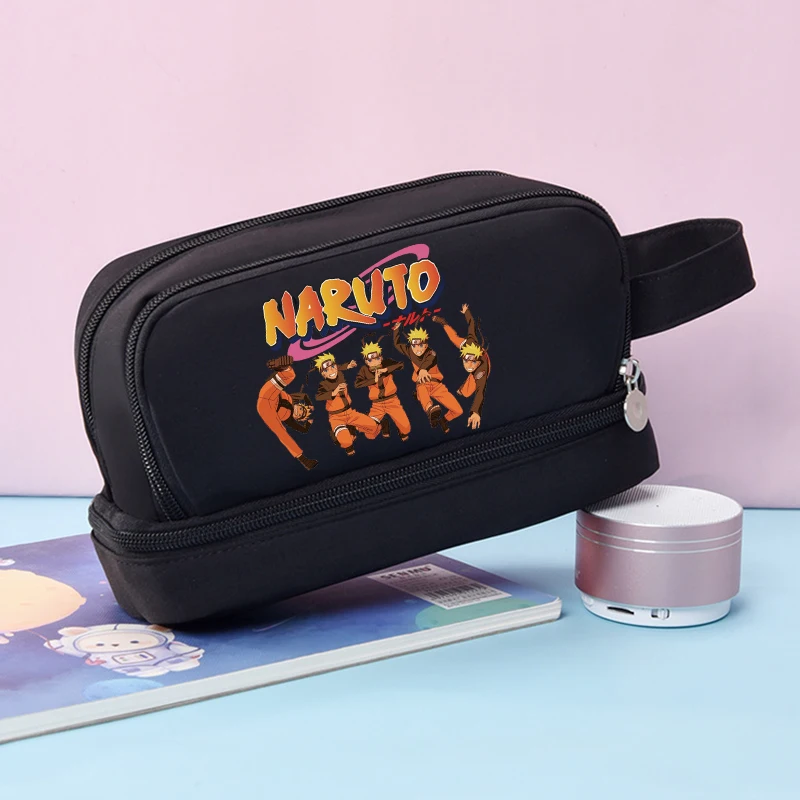 Naruto Pencil Bag Large Capacity Stationery Case Oxford Cloth Pencil Case Anime Print Portable Organizer School Office Supplies
Naruto Pencil Bag Large Capacity Stationery Case Oxford Cloth Pencil Case Anime Print Portable Organizer School Office Supplies