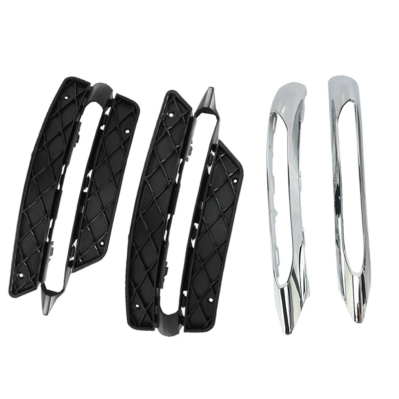 2048851353 2048851453 2048852974 2048853074 Car Front Bumper Grille Fog Lamp Cover Grille for Mercedes Benz W204 2012-2014
2048851353 2048851453 2048852974 2048853074 Car Front Bumper Grille Fog Lamp Cover Grille for Mercedes Benz W204 2012-2014