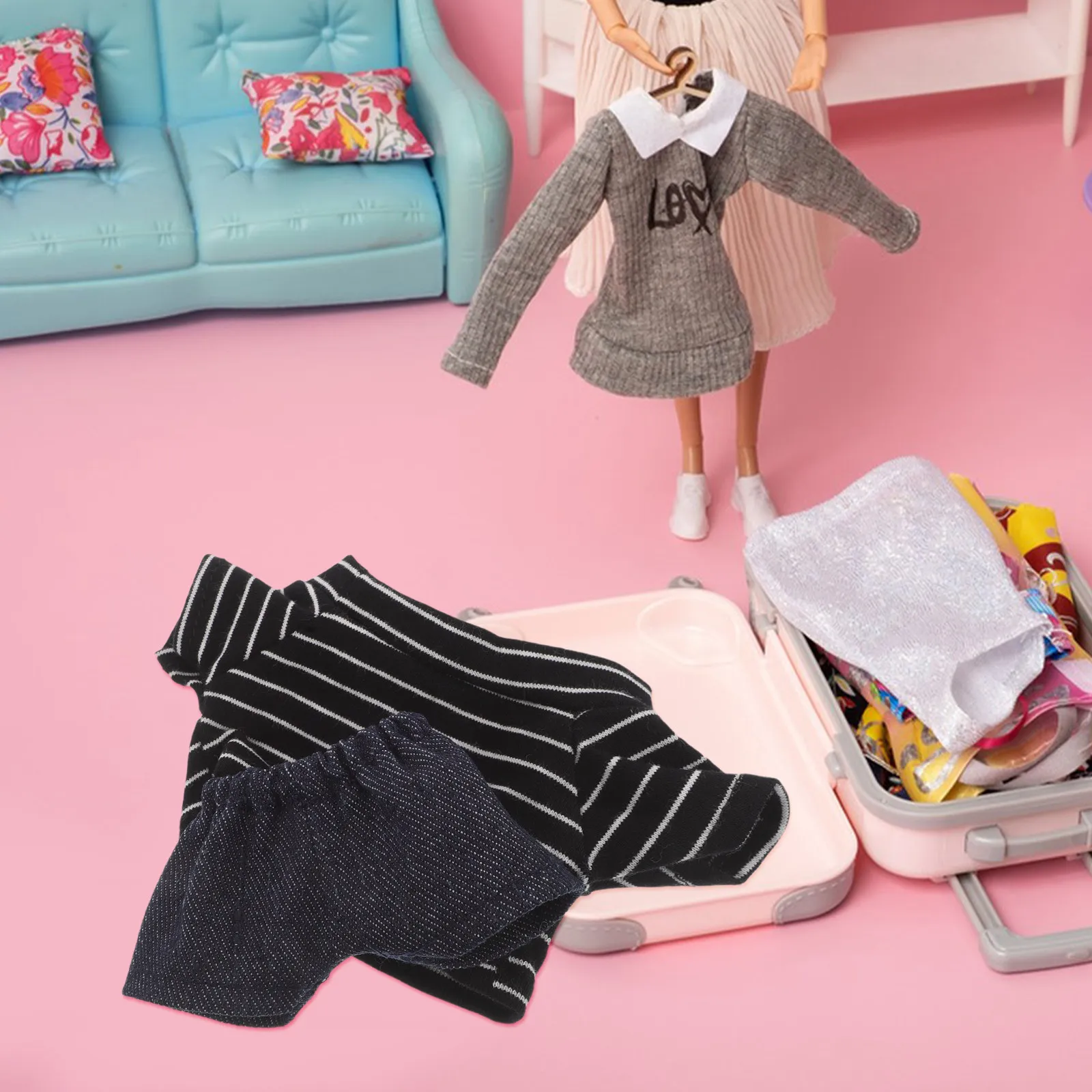 1Set Bear Clothes Shirt and Pants Reusable Dress-Up Clothes Adorable Bear Outfit for Family Holiday Events
1Set Bear Clothes Shirt and Pants Reusable Dress-Up Clothes Adorable Bear Outfit for Family Holiday Events