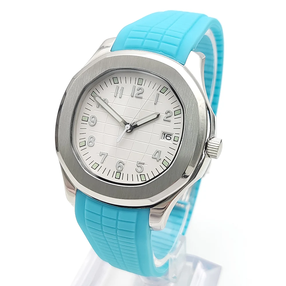8-color 42MM Sports And Leisure Watch for Men With Waterproof Luminous Stainless Steel Case Automatic Mechanical Watch NH35 Move
8-color 42MM Sports And Leisure Watch for Men With Waterproof Luminous Stainless Steel Case Automatic Mechanical Watch NH35 Move