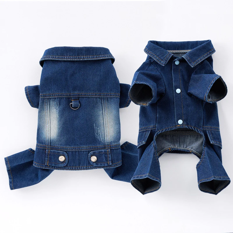 Sping Dog Clothing Denim Jeans Jumpsuit Autumn Pet Apparel Pomeranian Poodle Bichon Frise Schnauzer Dog Clothes Costume Dropship
Sping Dog Clothing Denim Jeans Jumpsuit Autumn Pet Apparel Pomeranian Poodle Bichon Frise Schnauzer Dog Clothes Costume Dropship