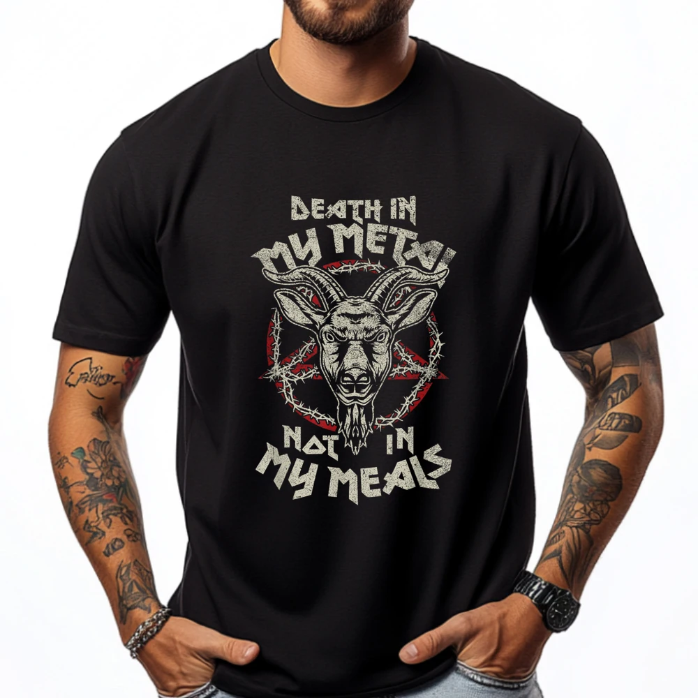 Vegan Metal Death In My Metal Not In My Meals Plain Shirt Band Tshirts Tops T Shirt Wholesale Tshirts T Shirt Men Tops T Shirt
Vegan Metal Death In My Metal Not In My Meals Plain Shirt Band Tshirts Tops T Shirt Wholesale Tshirts T Shirt Men Tops T Shirt