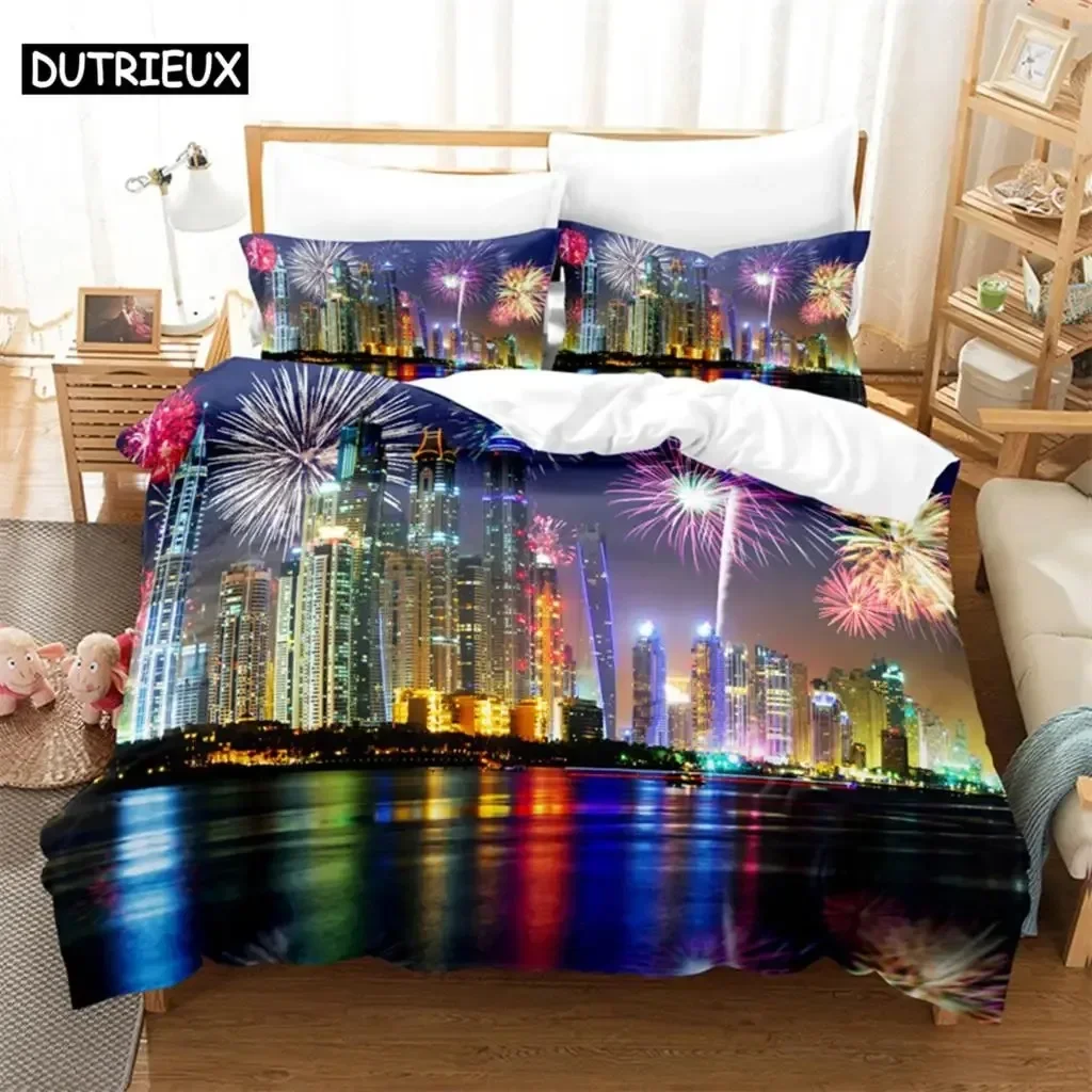 City Night Scene Bedding Set Duvet Cover Set 3d Bedding Digital Printing Bed Linen Queen Size Bedding Set Fashion Design
City Night Scene Bedding Set Duvet Cover Set 3d Bedding Digital Printing Bed Linen Queen Size Bedding Set Fashion Design