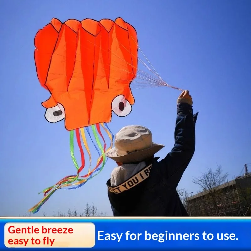 Воздушный змей-осьминог для начинающих: легко летает на легком ветру, идеально подходит для детей и начинающих, игрушка для игр на свежем воздухе весной.
Воздушный змей-осьминог для начинающих: легко летает на легком ветру, идеально подходит для детей и начинающих, игрушка для игр на свежем воздухе весной.