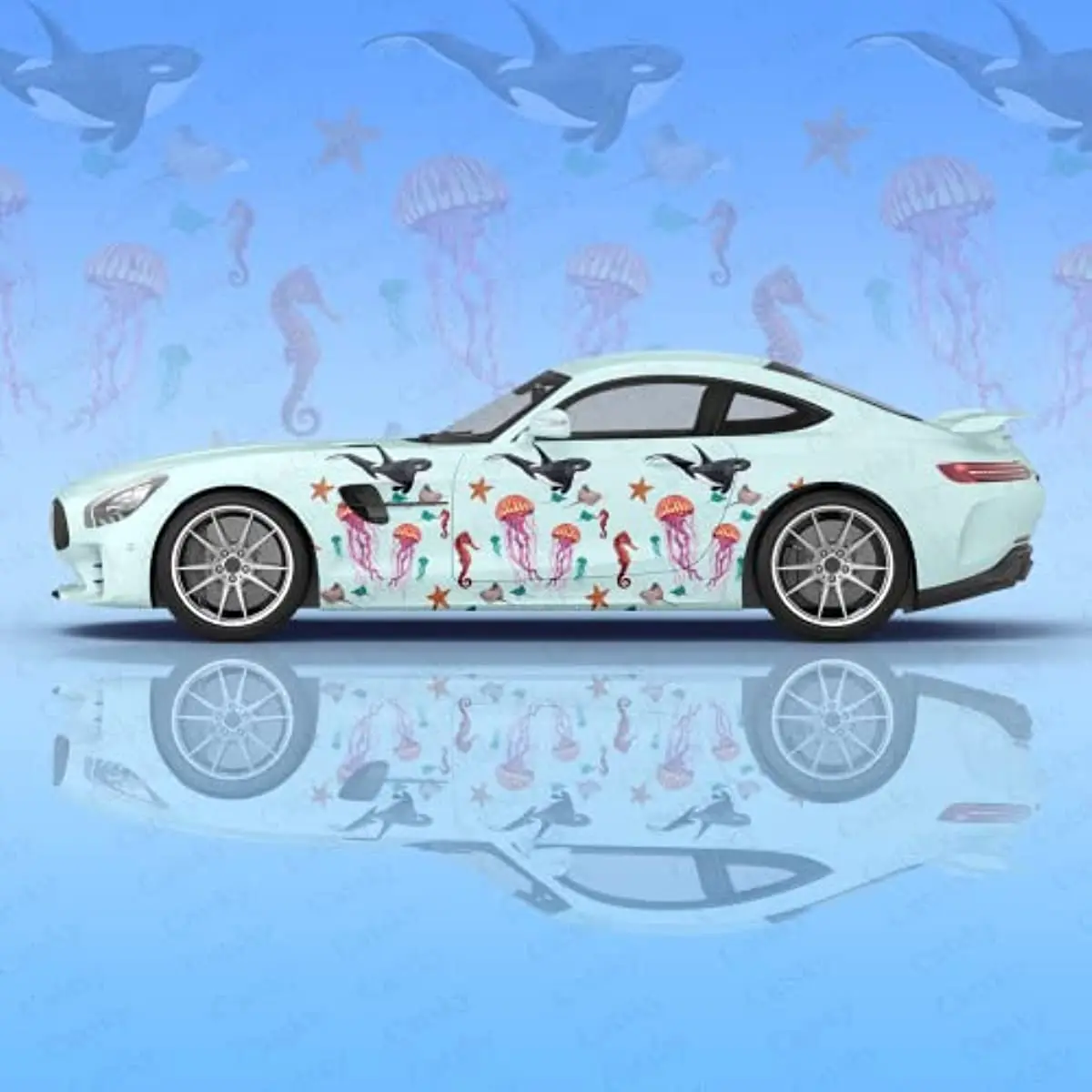 Ocean Life Car Decals - Premium Vinyl Marine Creatures Decorations for Vehicles, Windows & Bumpers, Immerse
Ocean Life Car Decals - Premium Vinyl Marine Creatures Decorations for Vehicles, Windows & Bumpers, Immerse